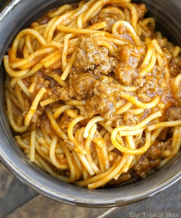 10 Minute Instant Pot Spaghetti