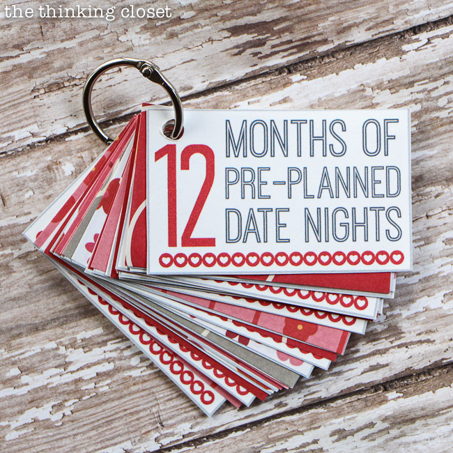 12 Months of Date Nights