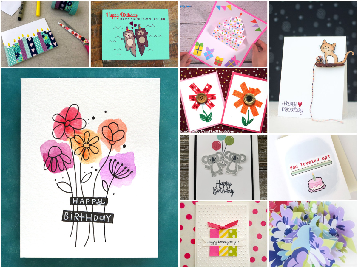 17 DIY Birthday Card Ideas To Show The Love
