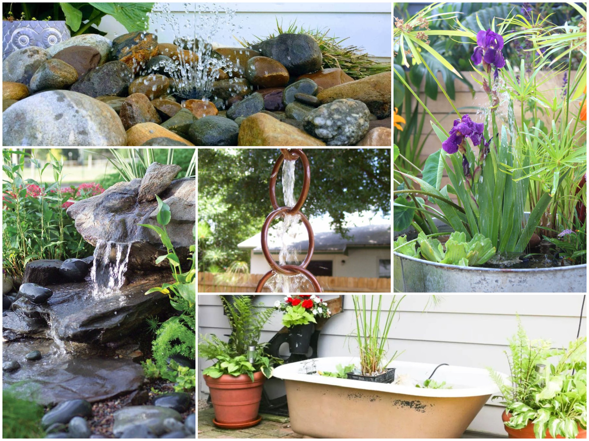 18 DIY Outdoor Water Fixtures To Spruce Your Backyard