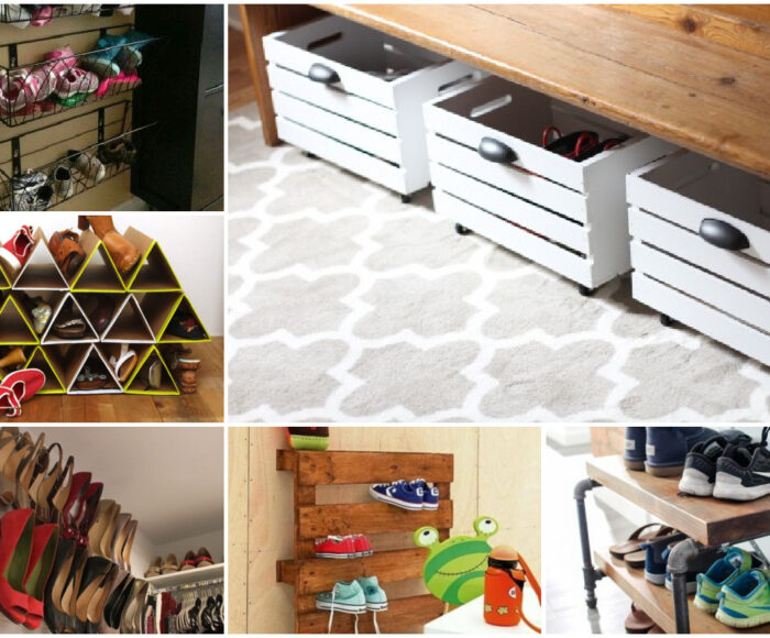 18 Ingenious Shoe Rack Ideas To Clean The Entryway
