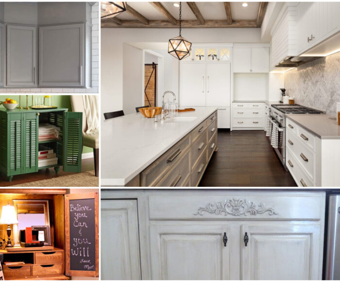 20 DIY Kitchen Cabinet Ideas