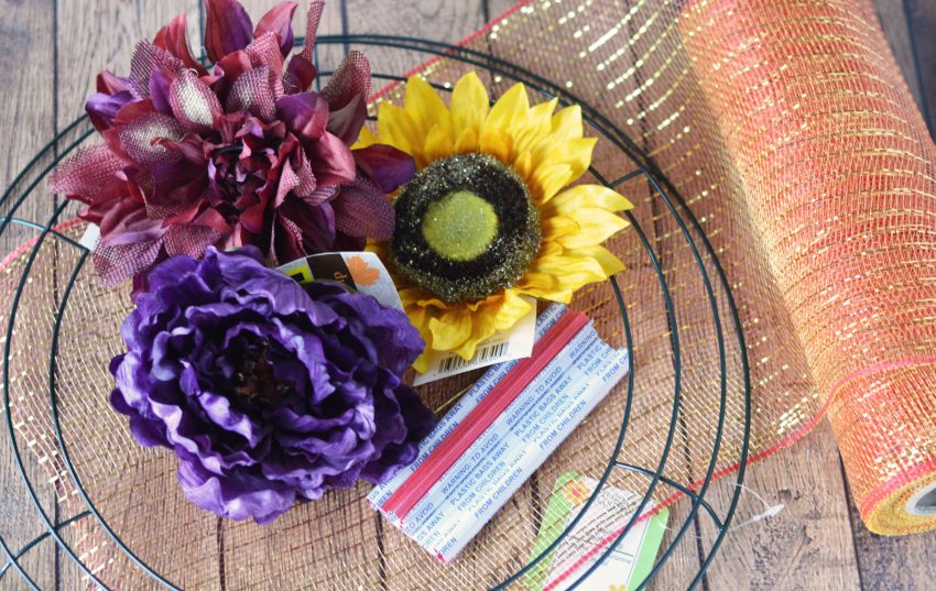 How To Make Deco Mesh Wreaths: Step by Step Intructions
