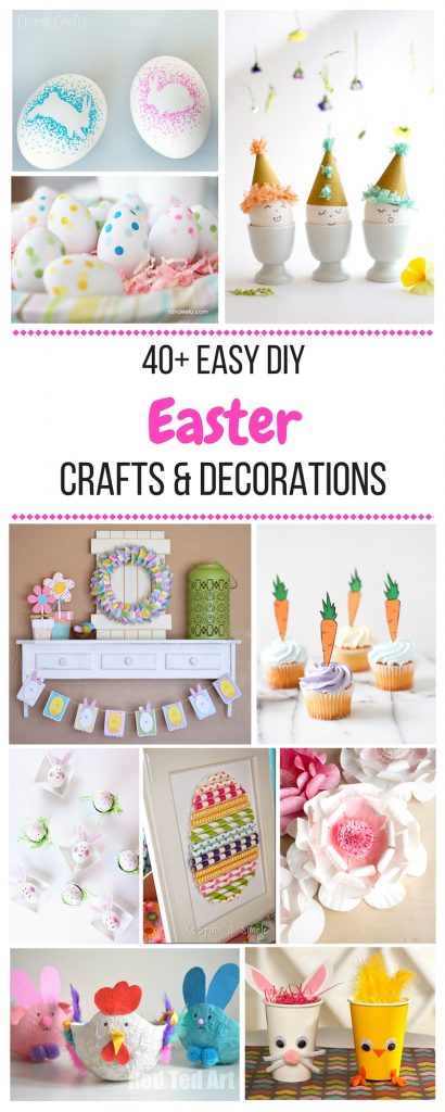40 DIY Easter crafts