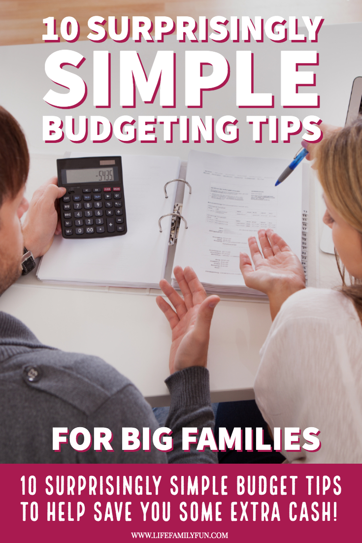 Budgeting Tips for Big Families