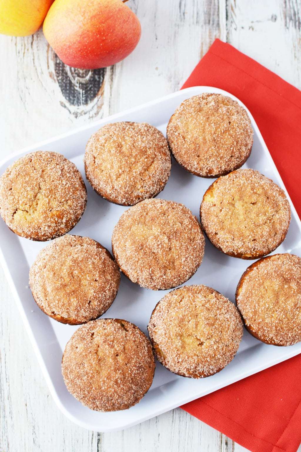 Not only are these Apple Cinnamon Oat Muffins moist and amazing, but there's nothing quite like sitting in my kitchen in the morning and eating one of this delicious treats for breakfast.