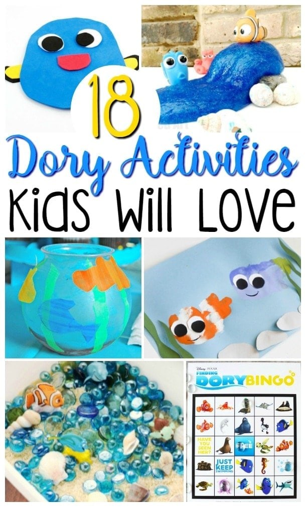 Finding Dory Crafts For Kids
