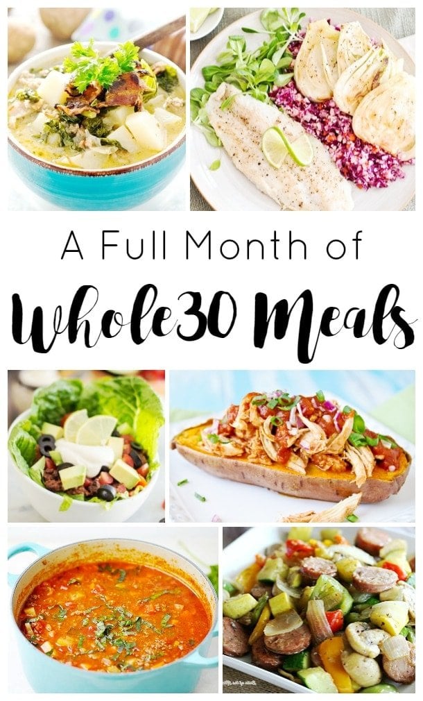 A Full Month of Delicious Whole 30 Recipes