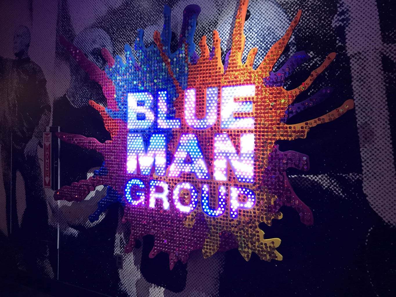 Blue man Group in Vegas