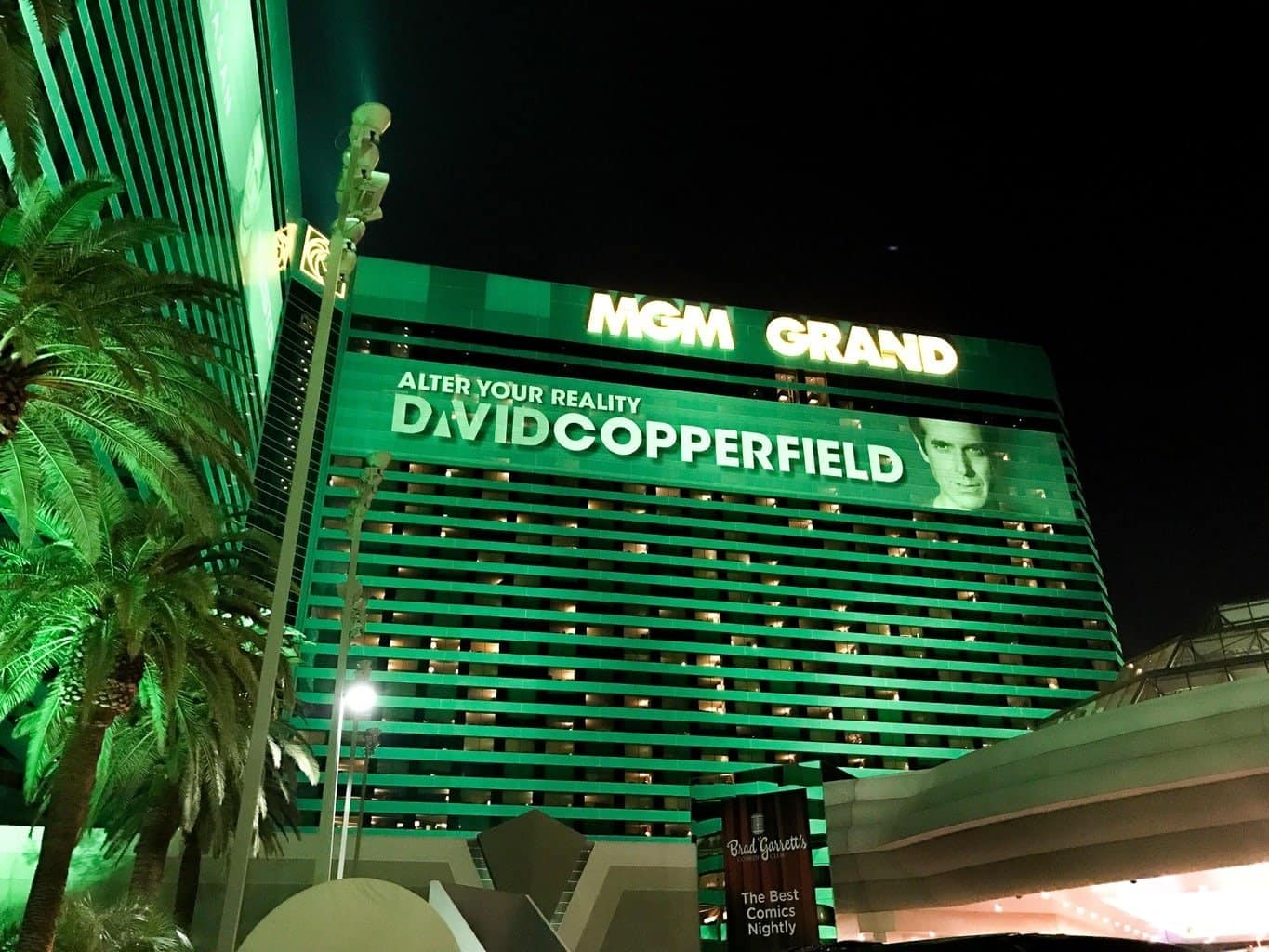 outside of MGM Grand Hotel