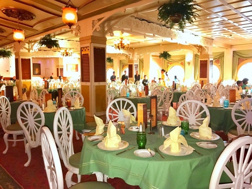 Tiana's Restaurant Disney Cruise