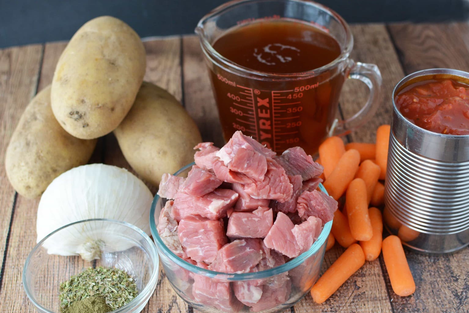 instant pot beef stew ingredients