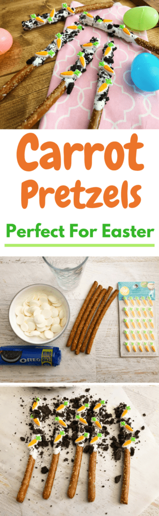 Pretzel Rods, Easter Pretzel Rods, White Chocolate Dipped Pretzels, Easter Rods, Easter Pretzels, Recipes for Easter, Easter Pretzel Rod