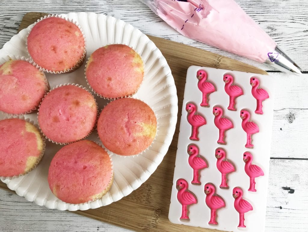 Flamingo Cupcakes, Flamingo Desserts