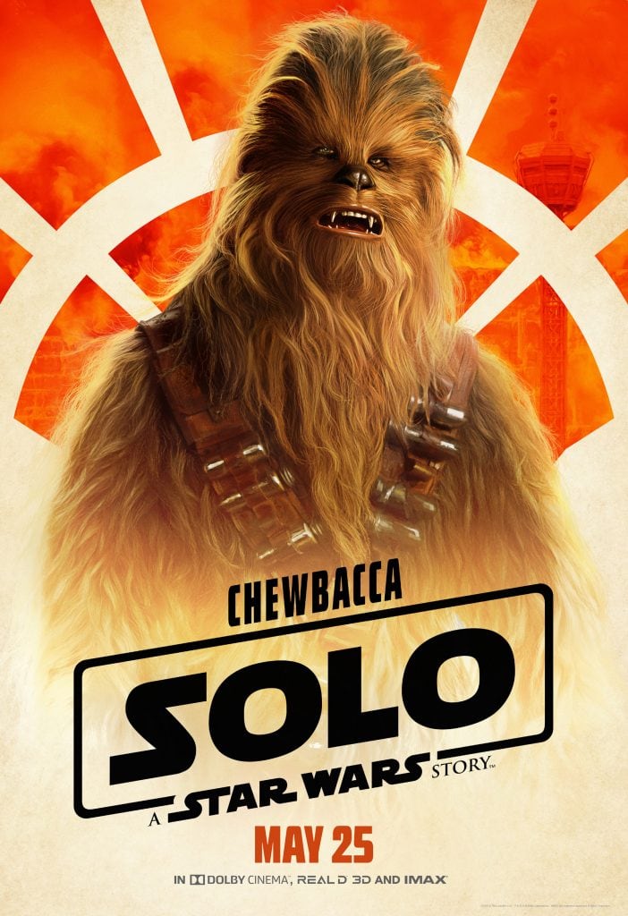 SOLO A Star Wars STORY, Teaser poster featuring Chewbacca