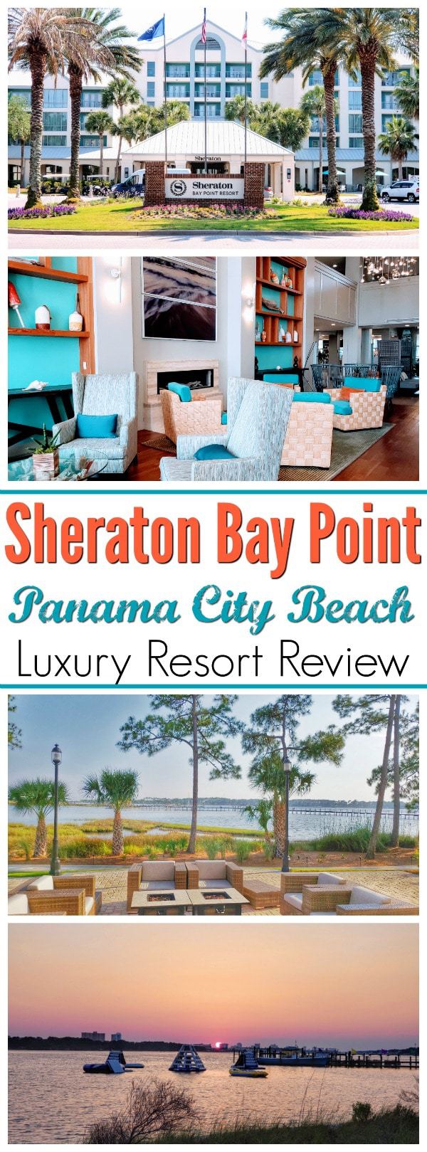 Sheraton Bay Point Resort: If you are looking for an amazing place to stay while visiting Panama City Beach, look no further than Sheraton Bay Point Resort. While you may be visiting the area for vacation, the resort itself does a great job of offering you any amenity that you could truly want to take your vacation from good, to great!
