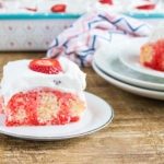 Strawberry Poke Cake Dessert