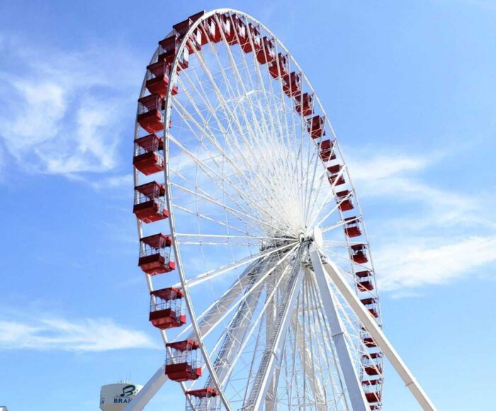 branson ferris wheel, chicago navy pier ferris wheel