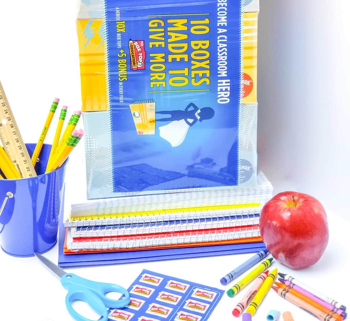 School Supplies, Help Teachers Stock Their Classrooms, Box Tops Helps Provide Classrooms with Much Needed School Supplies