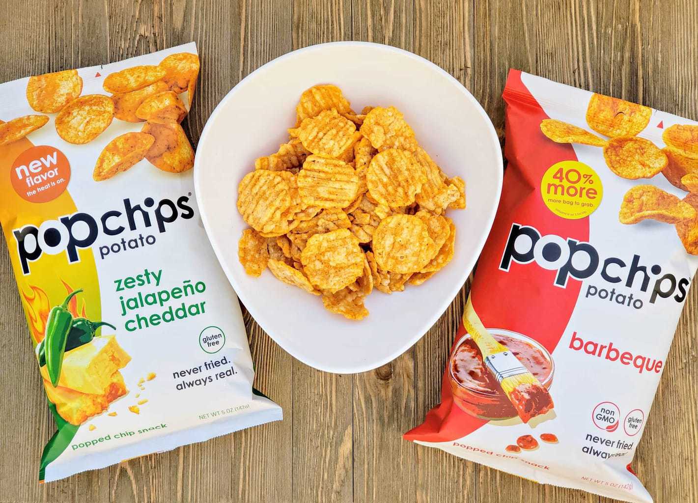 popchips snack, snacks for outdoor BBQ