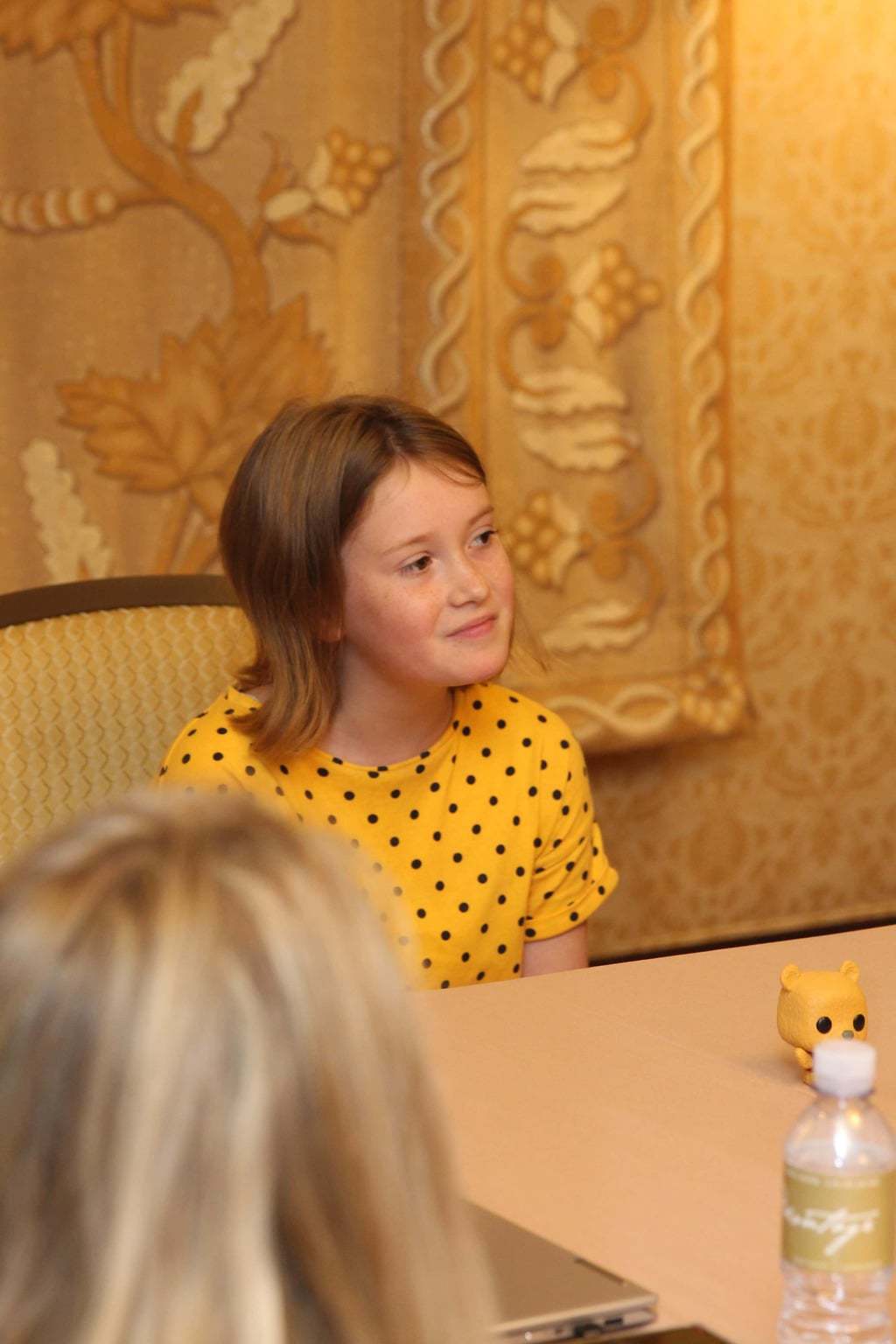 interview with Bronte Carmichael, Bronte Carmichael in Christopher Robin