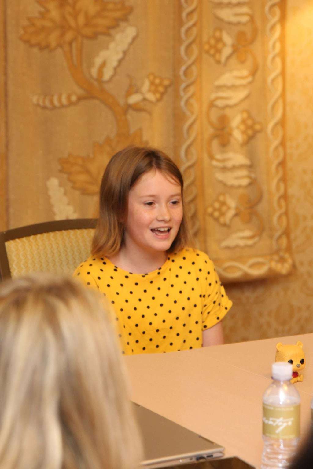 interview with Bronte Carmichael, Bronte Carmichael in Christopher Robin