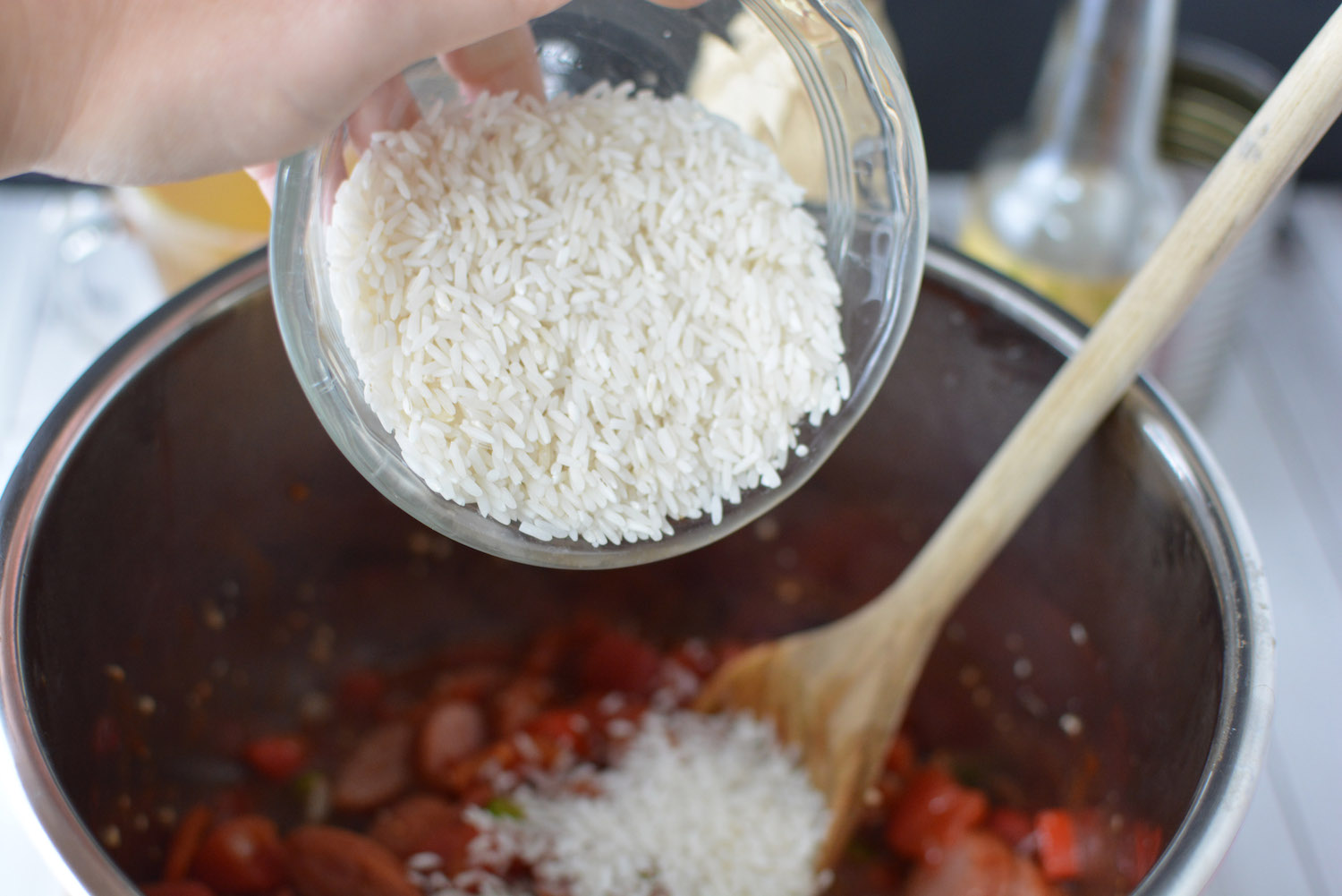 Delicious Instant Pot Jambalaya with Rice