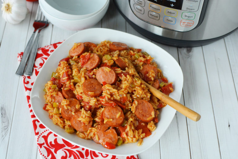 Instant Pot Jambalaya With Sausage