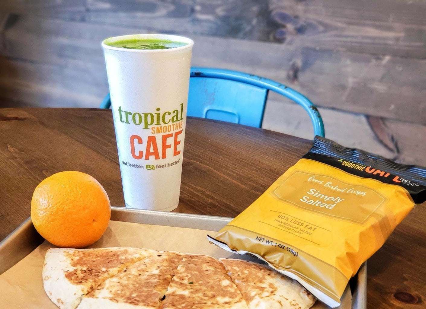 lunch ideas for busy moms, order tropical smoothie to go