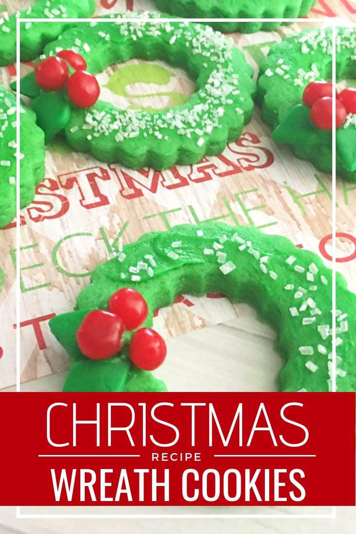 christmas wreath cookies