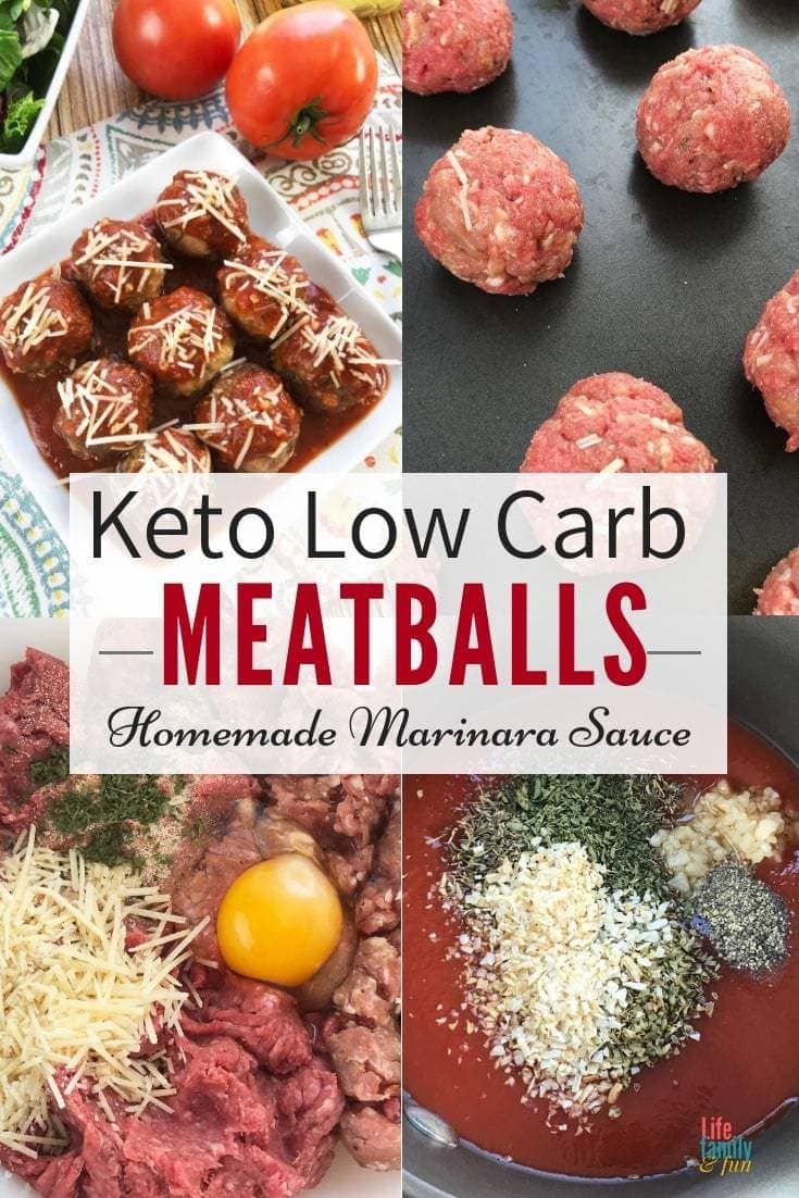 If you've got a hankering for some meatballs with some amazing flavor, this Keto Low Carb Meatball recipe is the one that you've been waiting for. #KetoRecipes #KetoMeatballs #LowCarbMeatballs #KetoDiet