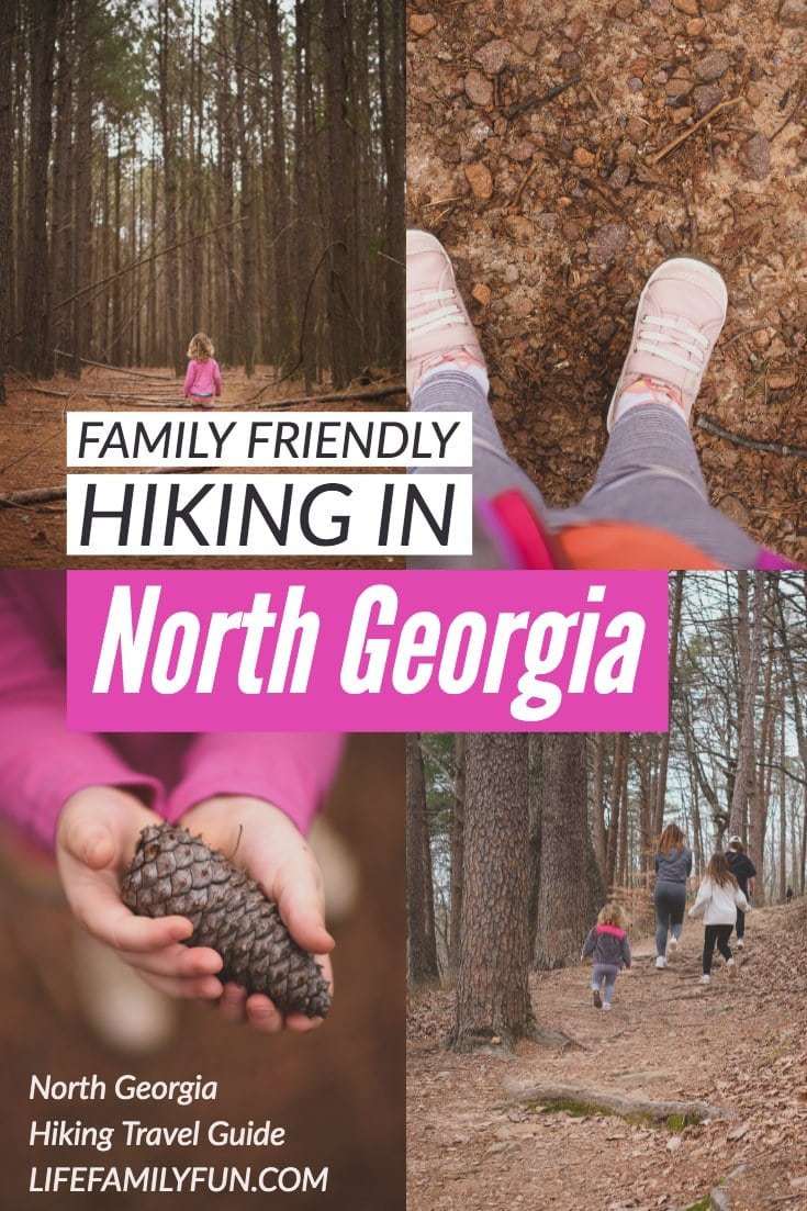 Spring is here and what better way to stretch and grow than getting outdoors with your family, like go hiking in North Georgia? #NorthGeorgia #Hiking