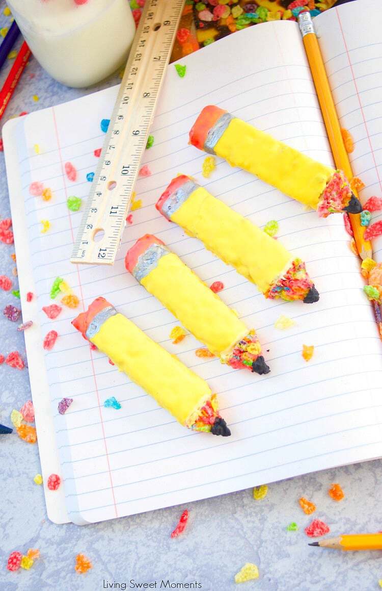 Pencil Shaped Treats for Back To School