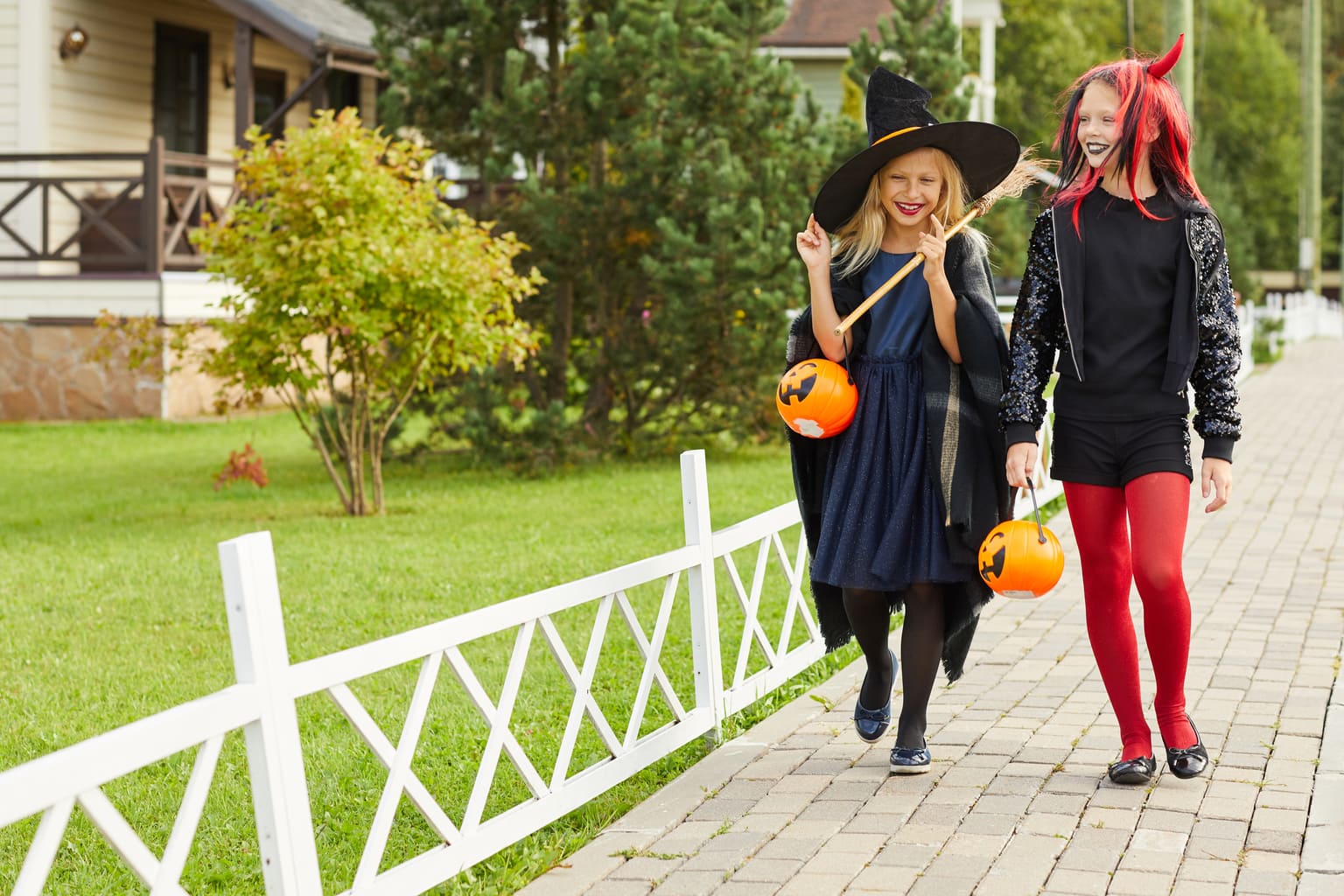 teens are trick or treating - how to keep them safe