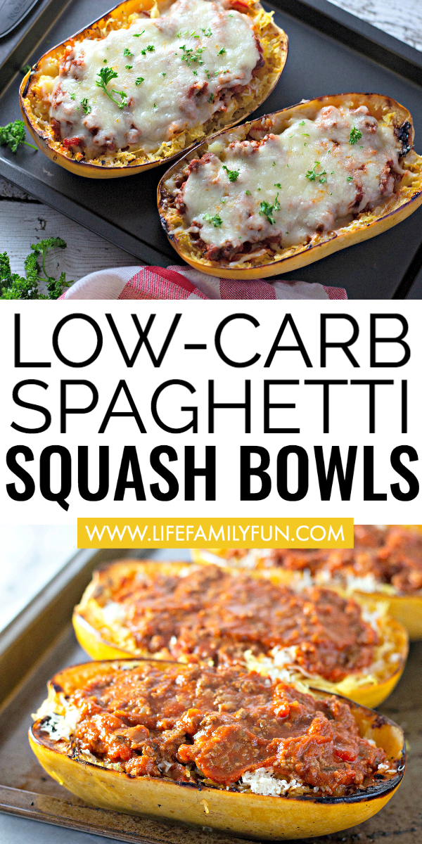 low-carb stuffed spaghetti squash