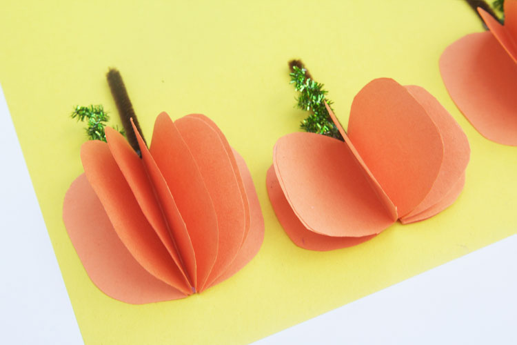 3D Paper Pumpkins