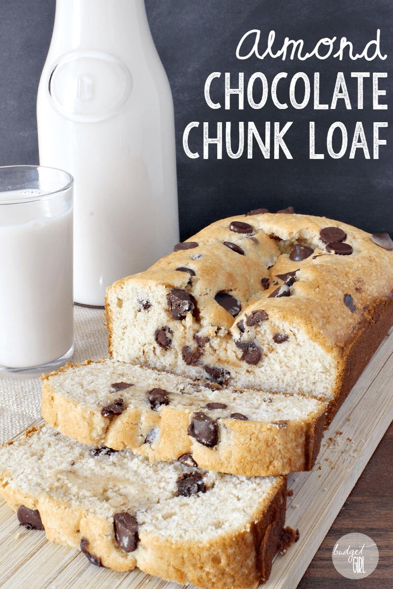 ALMOND CHOCOLATE CHIP CAKE LOAF