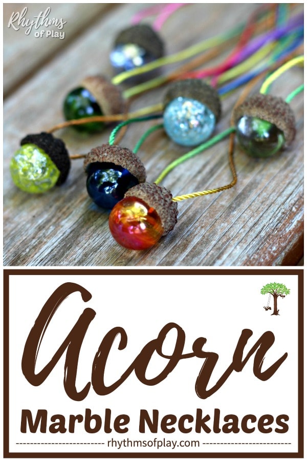 Acorn Marble Necklace