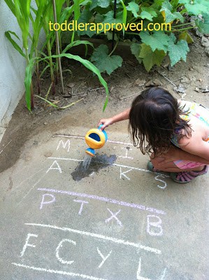 Alphabet Watering Game