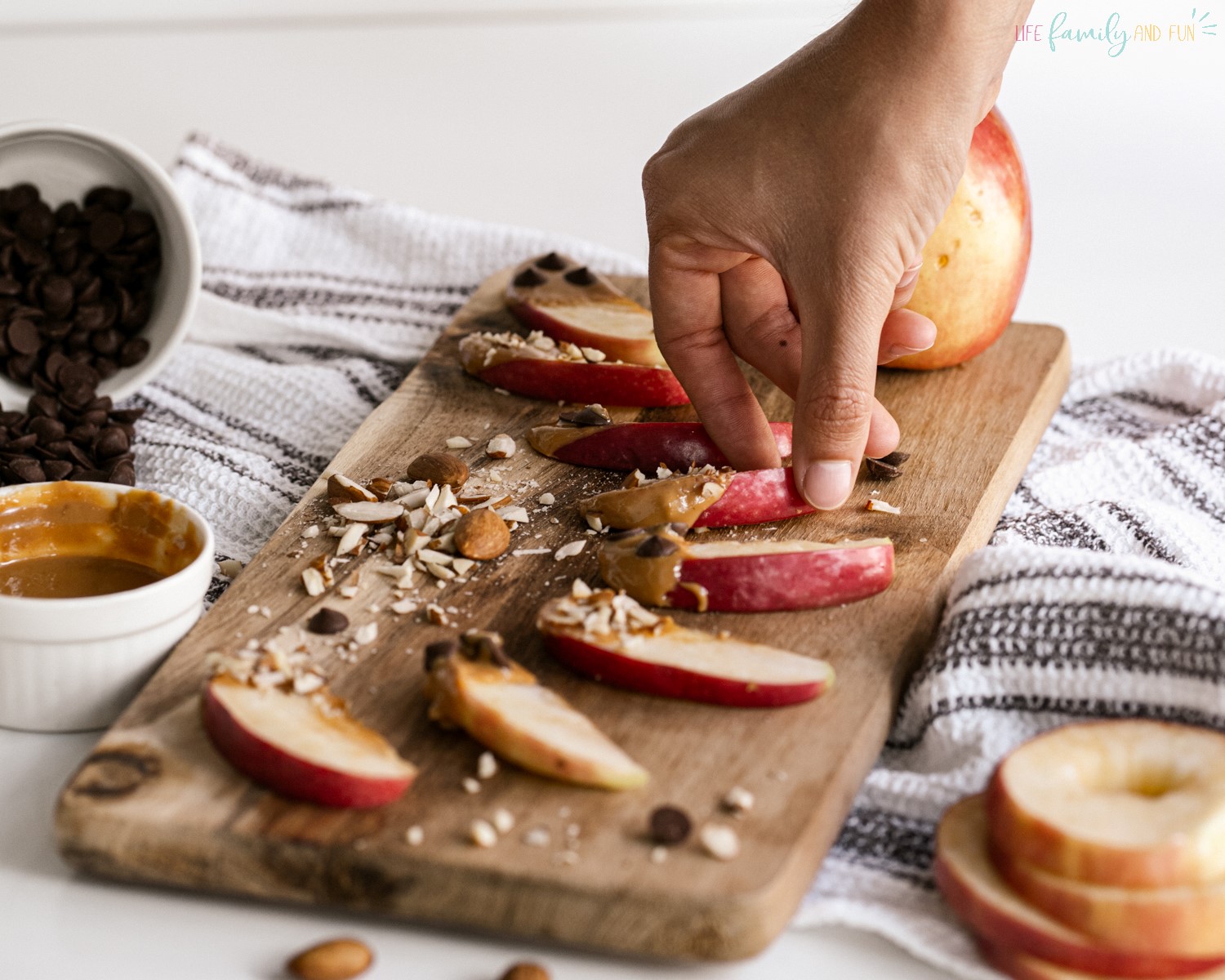 Apple Slices with Peanut Butter -Guide