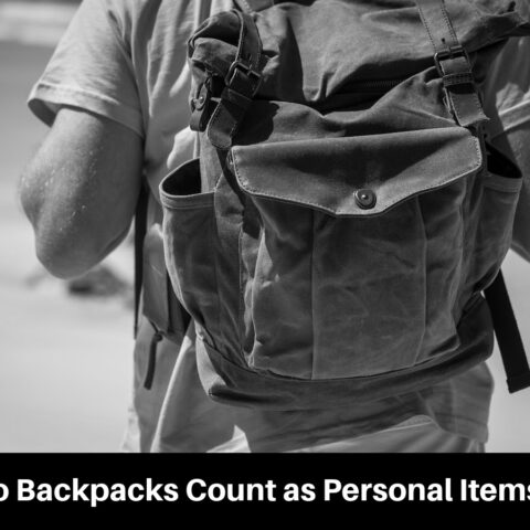Do Backpacks Count as Personal Items?