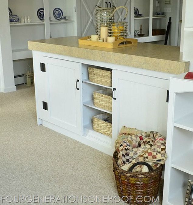 Barn Door Kitchen Cabinets