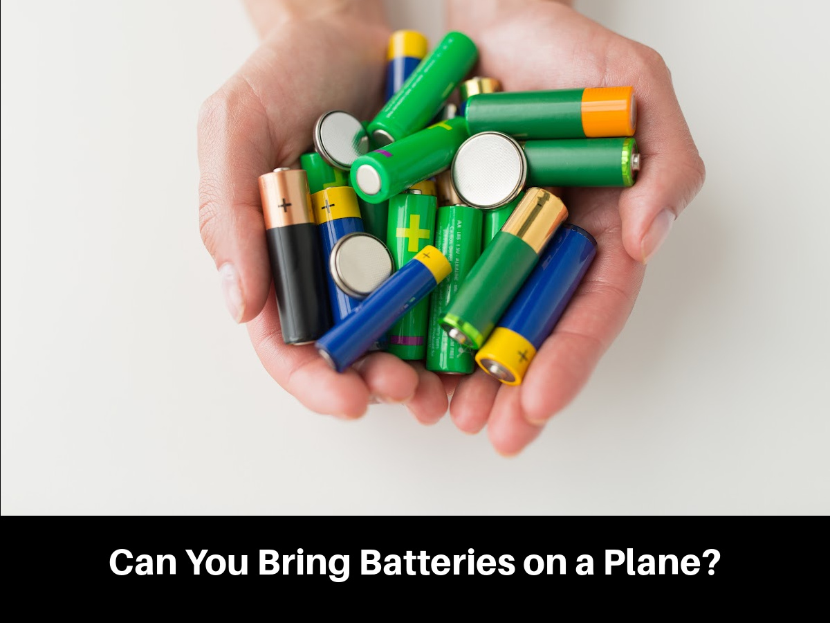 Can You Bring Batteries on a Plane? (Guide)