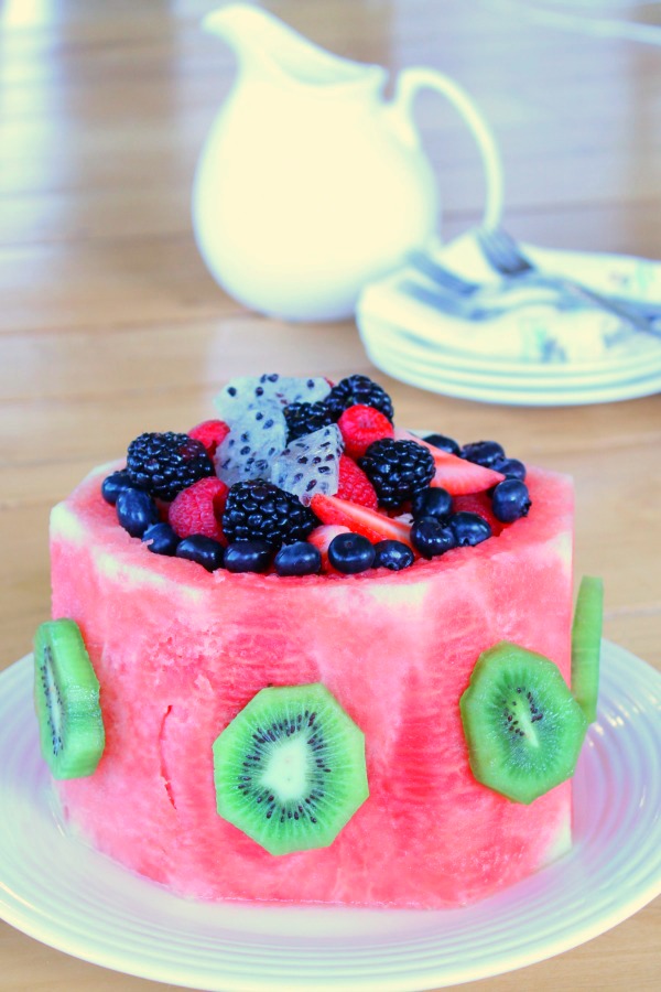 Beautiful Watermelon Cake