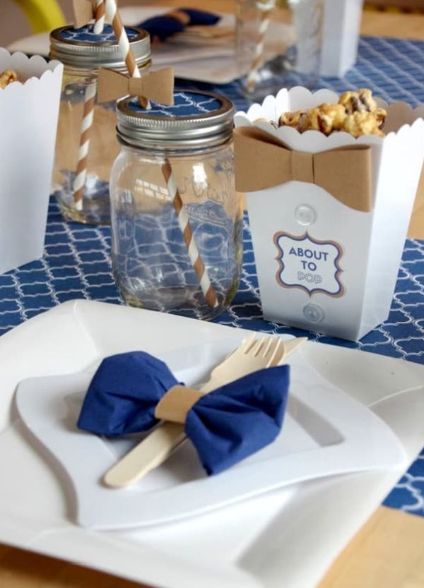 Bow Tie Napkins Place Setting