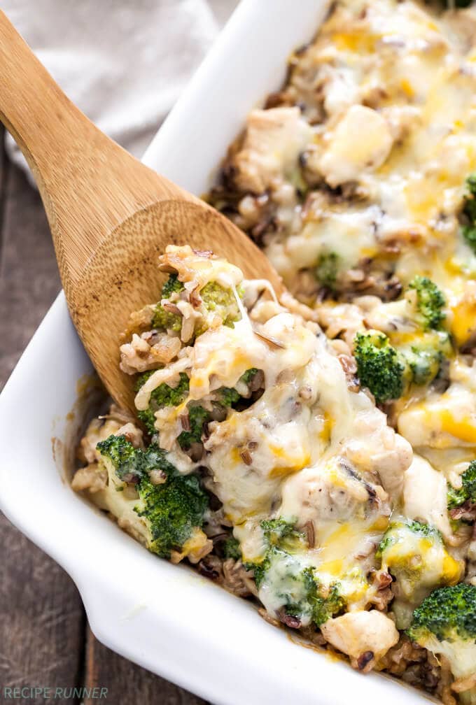 Broccoli, Chicken, and Cheese Wild Rice Recipe
