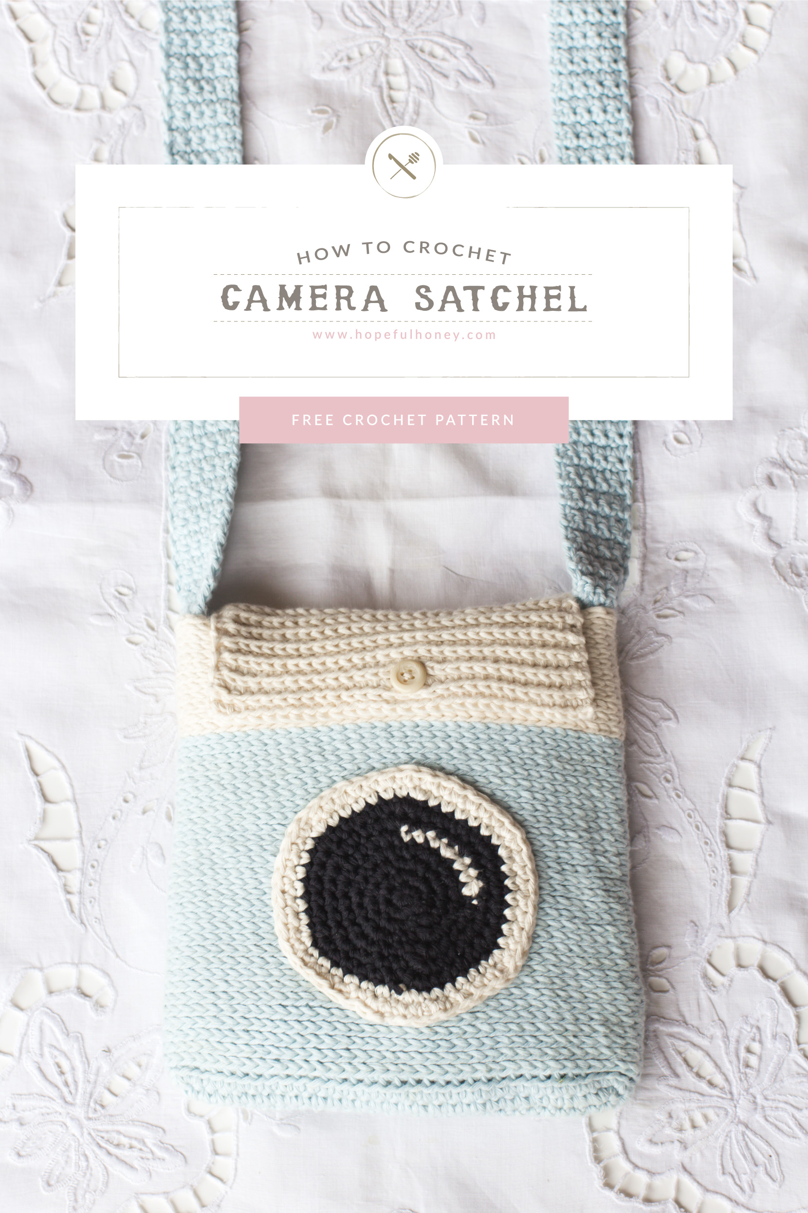 Camera Satchel Bag Crochet Pattern