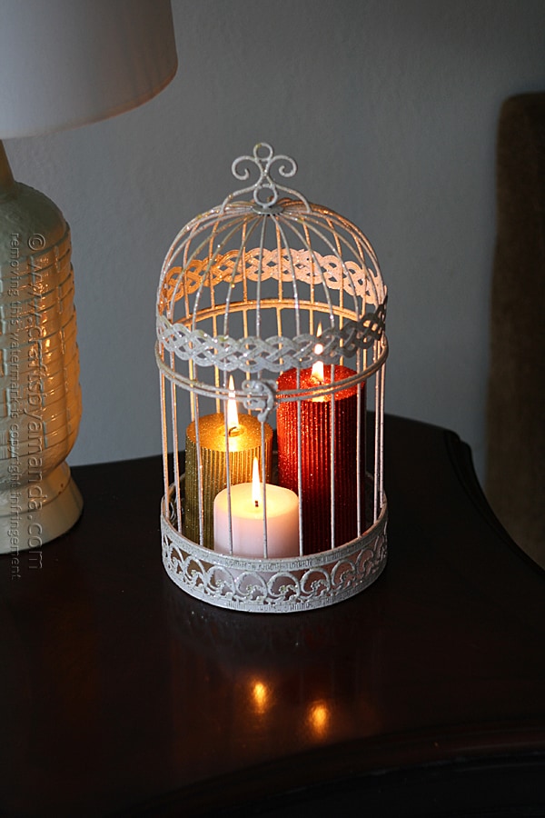 Candles in a Bird Cage