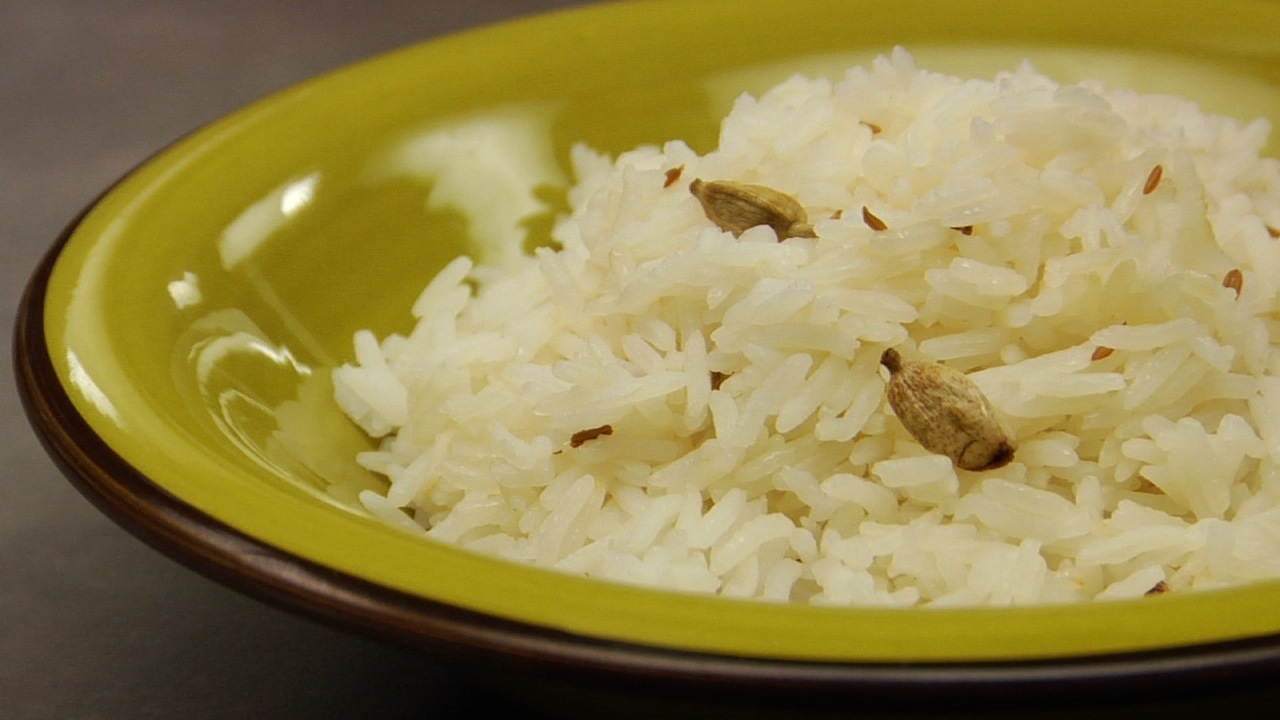 Cardamom & Cumin Infused Basmati Rice