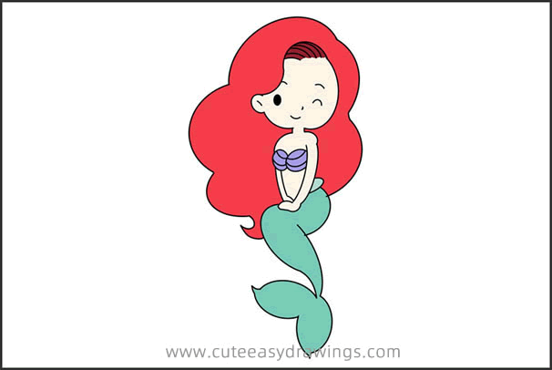 Cartoon Mermaid